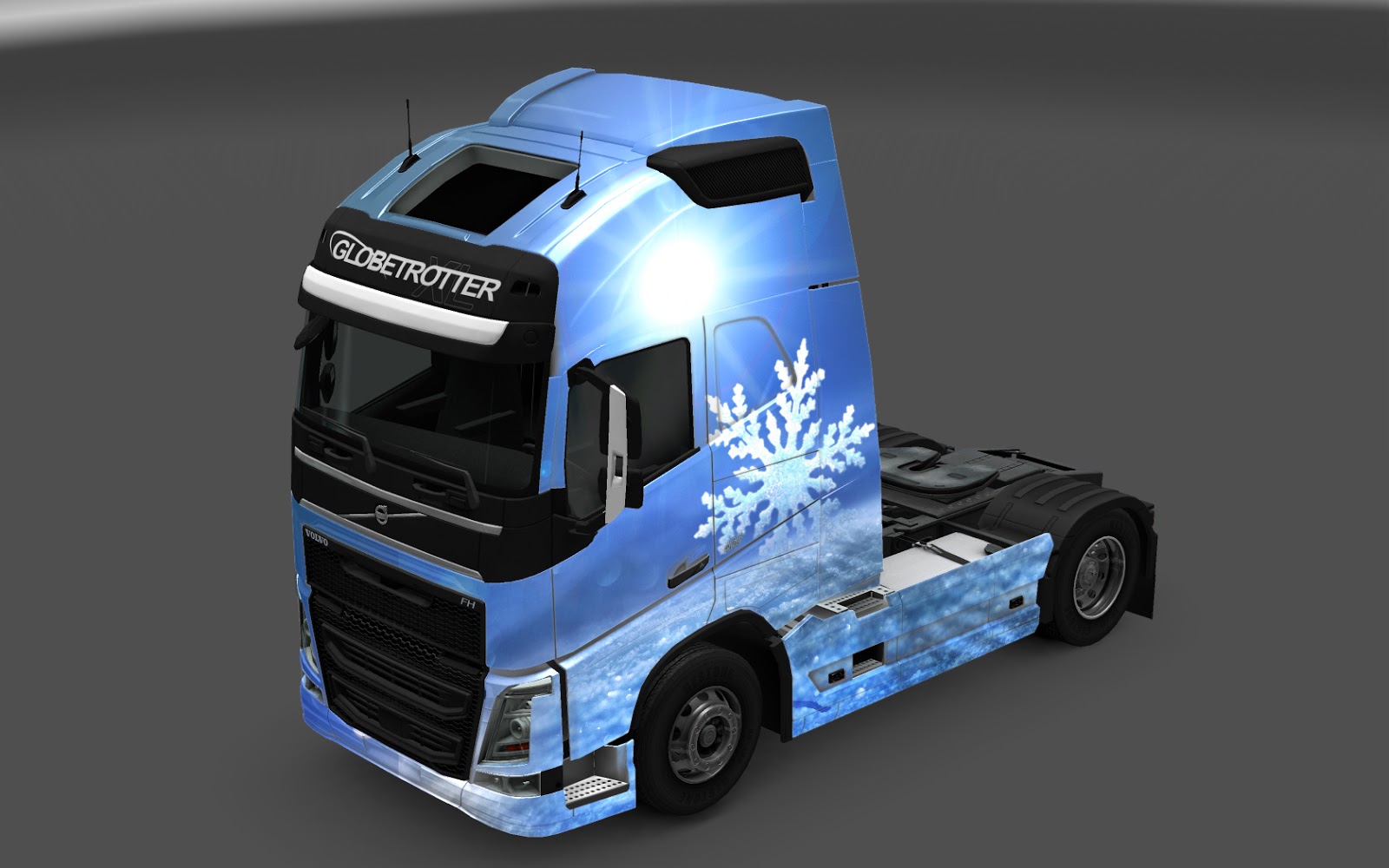SCS Software's blog Christmas and The New Year 2014 paint job competition!