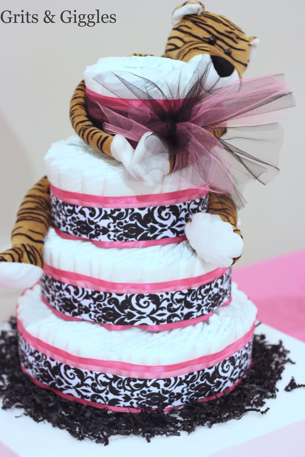 Grits & Giggles {Tutorial} Diaper Cake
