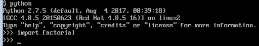 Python Improved Logic to Calculate Factorial