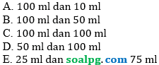 soal pg volume larutan penyangga