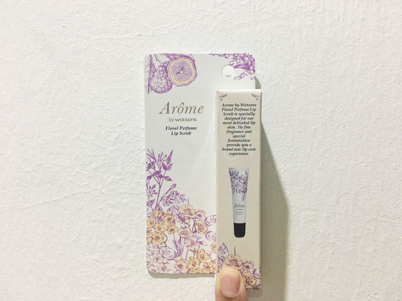 First Impression Arome Floral Perfume Lip Scrub by Watson Marsya J