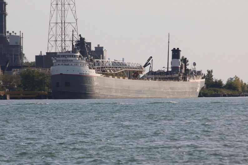 Michigan Exposures The Mississagi Heading Into the Sterling Fuel Docks