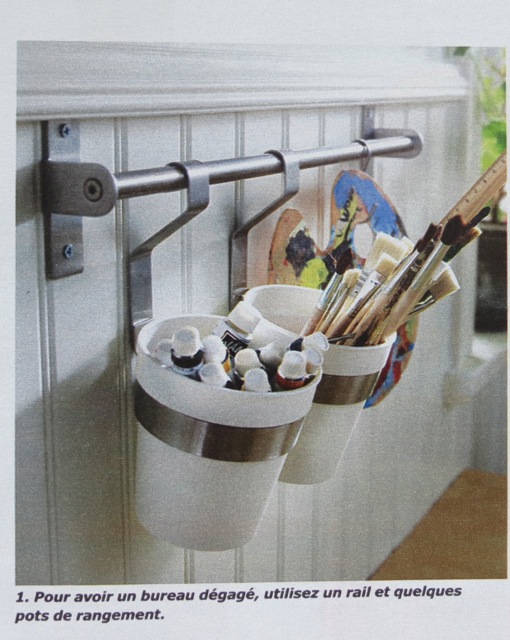 Mistletoe Home : Wall-mounted pencil holder