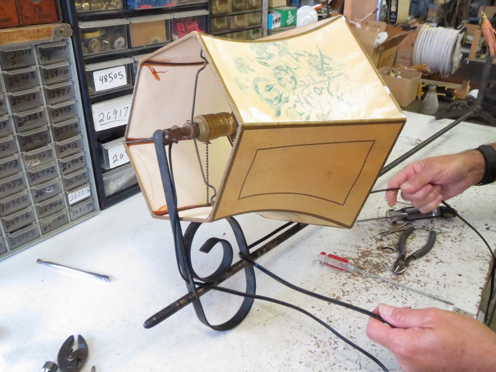 Lamp Parts and Repair Lamp Doctor Bridge Floor Lamp Cord Replacement