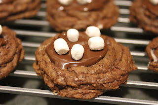 Mini hot cocoa cookies