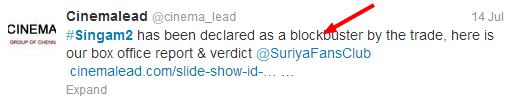 Blockbuster+Singam2+By+the+trade+Singam2+Celebrities+Review+www.Suriyaourhero.blogspot.in.png Blockbuster+Singam2+By+the+trade+Singam2+Celebrities+Review+www.Suriyaourhero.blogspot.in.png
