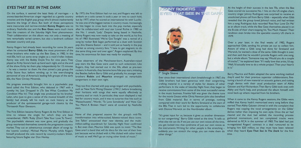 On The Road Again Kenny Rogers "Eyes That See In The Dark"