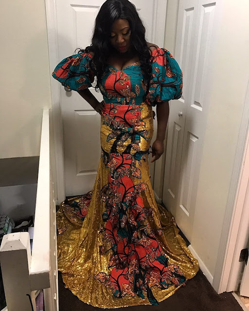 Ankara Long Dresses : 2018 Unique and Trendsetting Styles for Stylish ...
