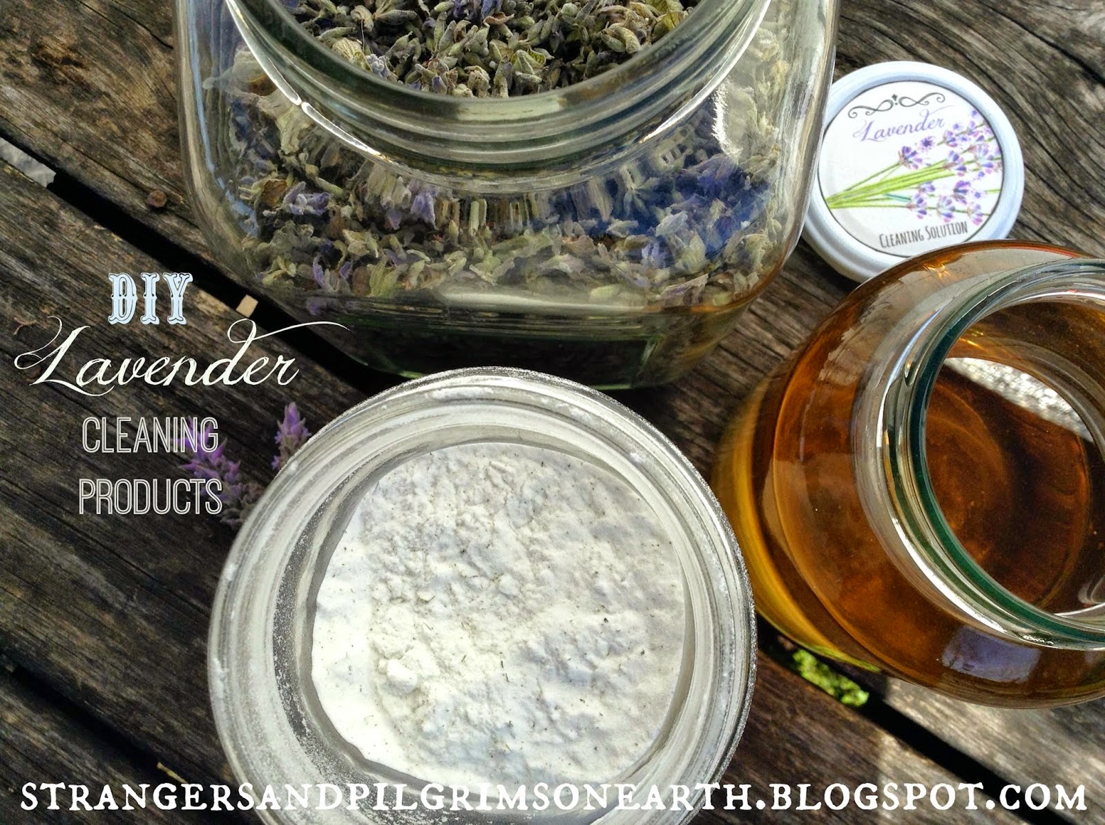 DIY Lavender Cleaning Products