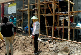 Proyek renovasi pasar walikukun Ngawi Tak capai Progres