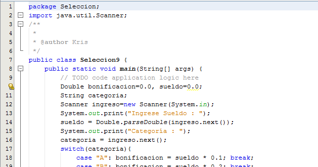 netbeans java script