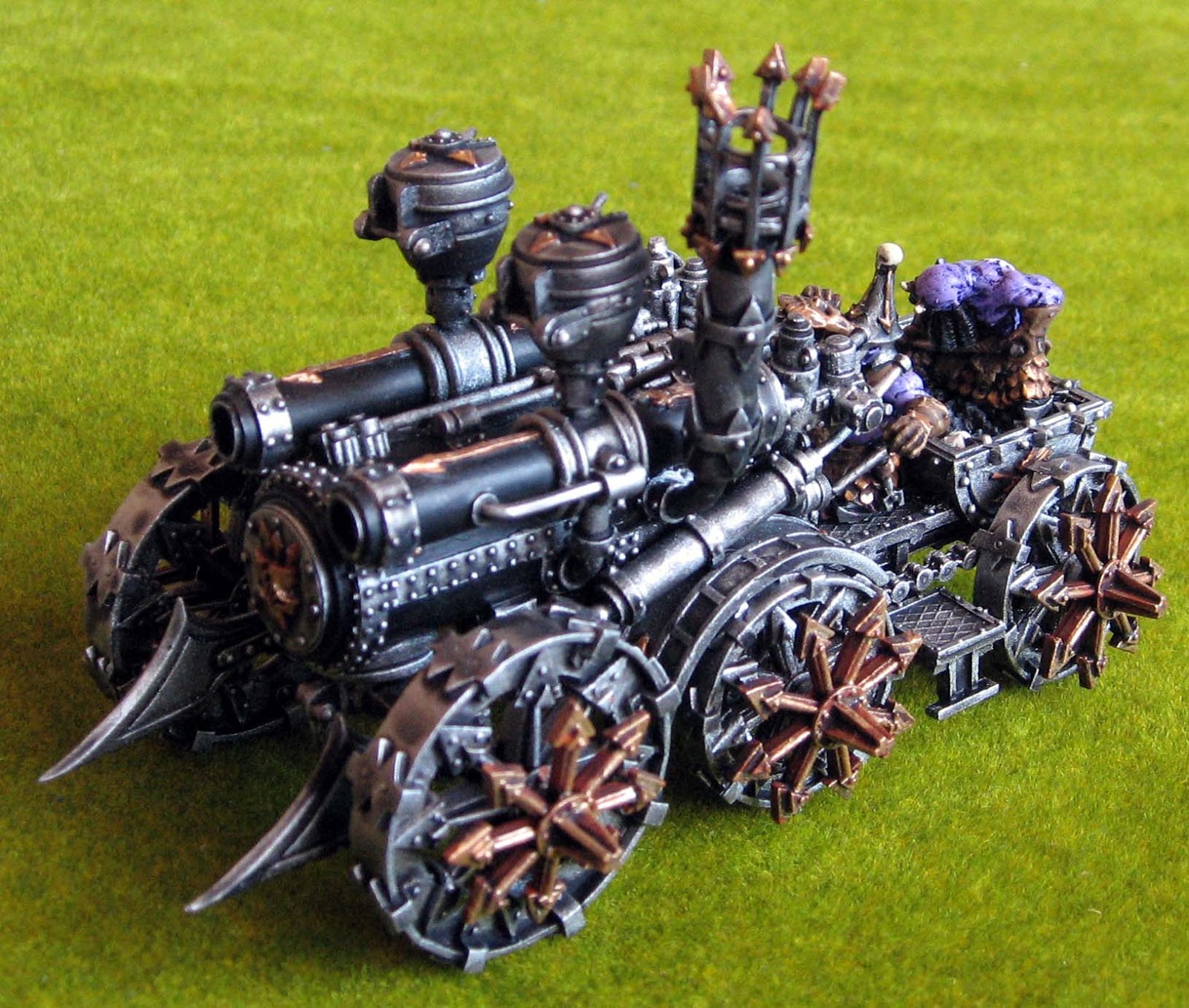 Ginzio Paint Service: Chaos dwarf Iron daemon/Iron daemon dei nani del caos
