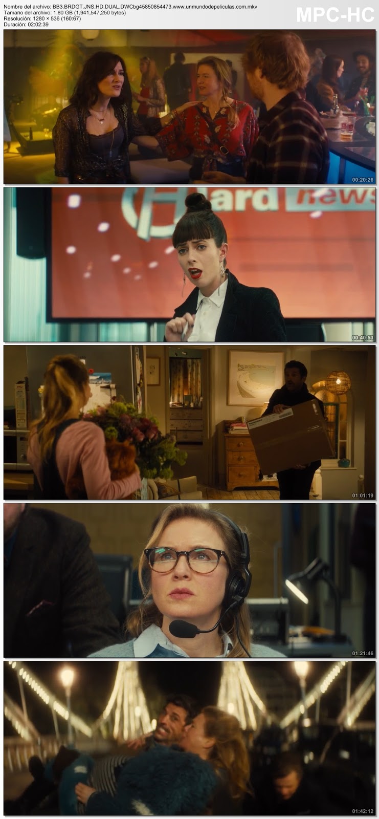 Capturas de la película.
