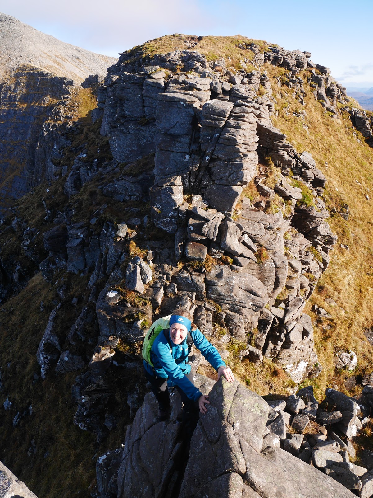 TARMACHAN MOUNTAINEERING LIATHACH TRAVERSE IN STUNNING WEATHER