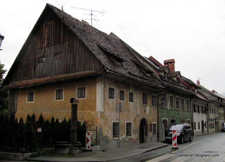 Spodnji trg, Škofja Loka Slovenija, Gorenjska