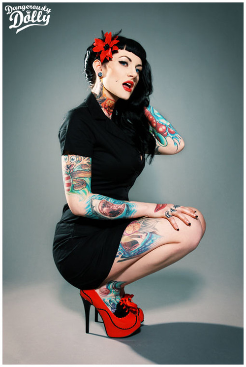 Hot Lips Fotos de Pin Ups Tatuadas (2)