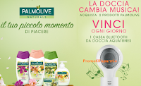 Con Sanex e Palmolive vinci 120 Casse Aquatunes Philips Grohe Logo Con Sanex e Palmolive vinci 120 Casse Aquatunes Philips Grohe