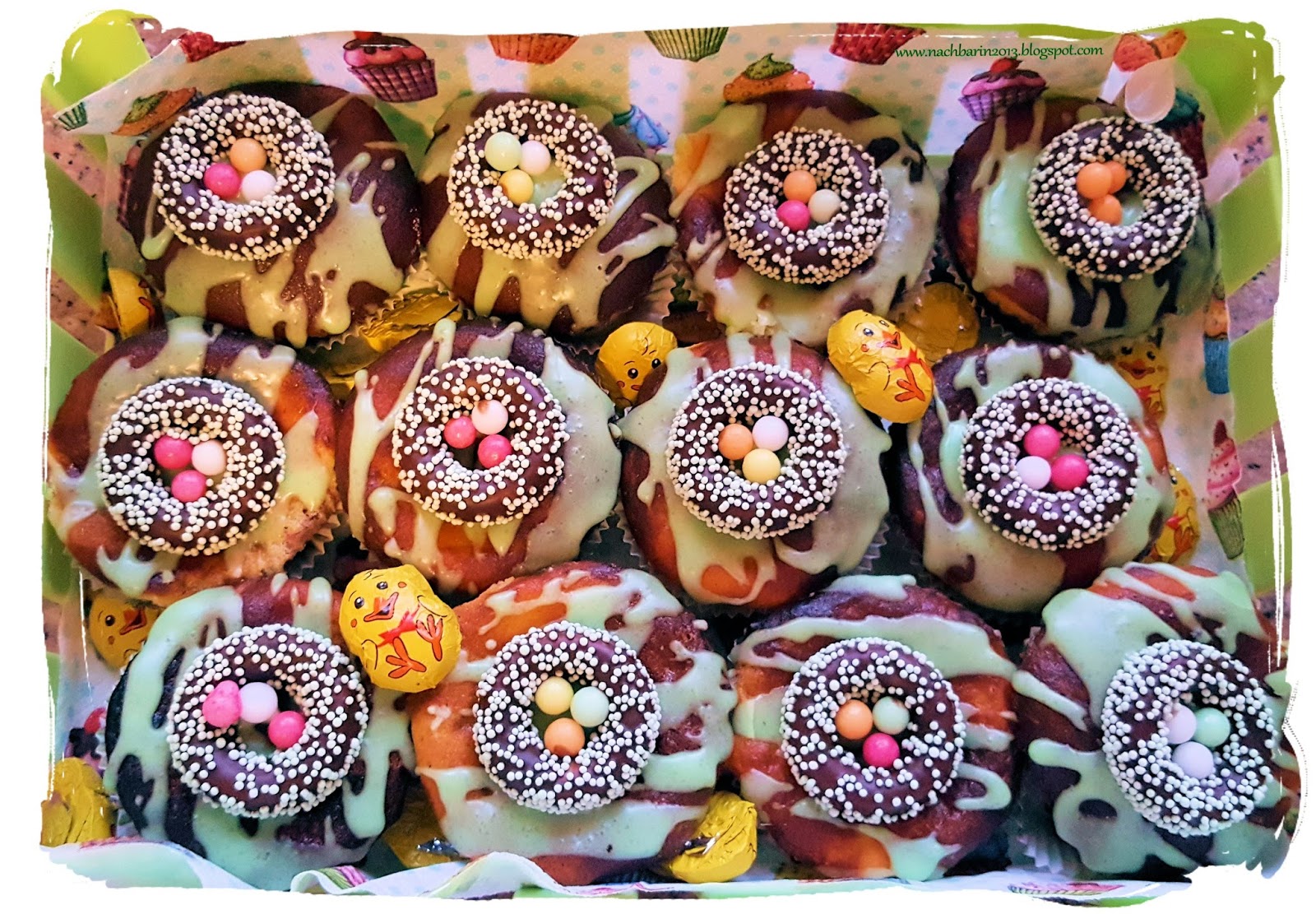 Die lästige Nachbarin: Rezept: Ostermuffins