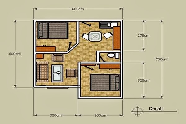 Desain Rumah Idaman: Ide Denah Rumah Minimalis 1 Lantai Berbagai 