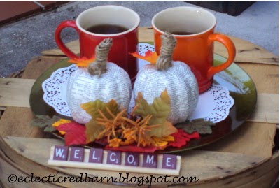 Eclectic Red Barn: Tea and fall accessories