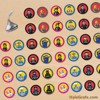 Película de Lego: Kit para Imprimir Gratis. Toppers , Etiquetas o Stickers de Película de Lego para imprimir gratis