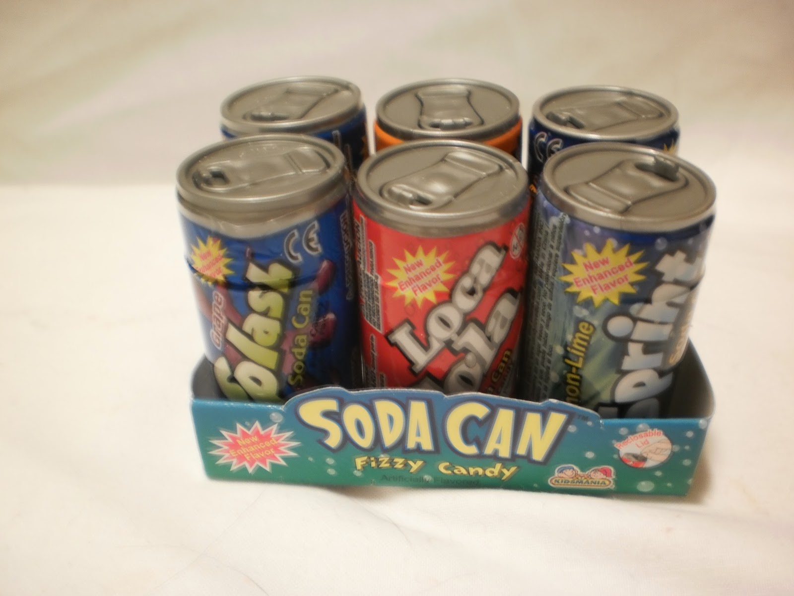 Junk Food Journal Soda Can Fizzy Candy