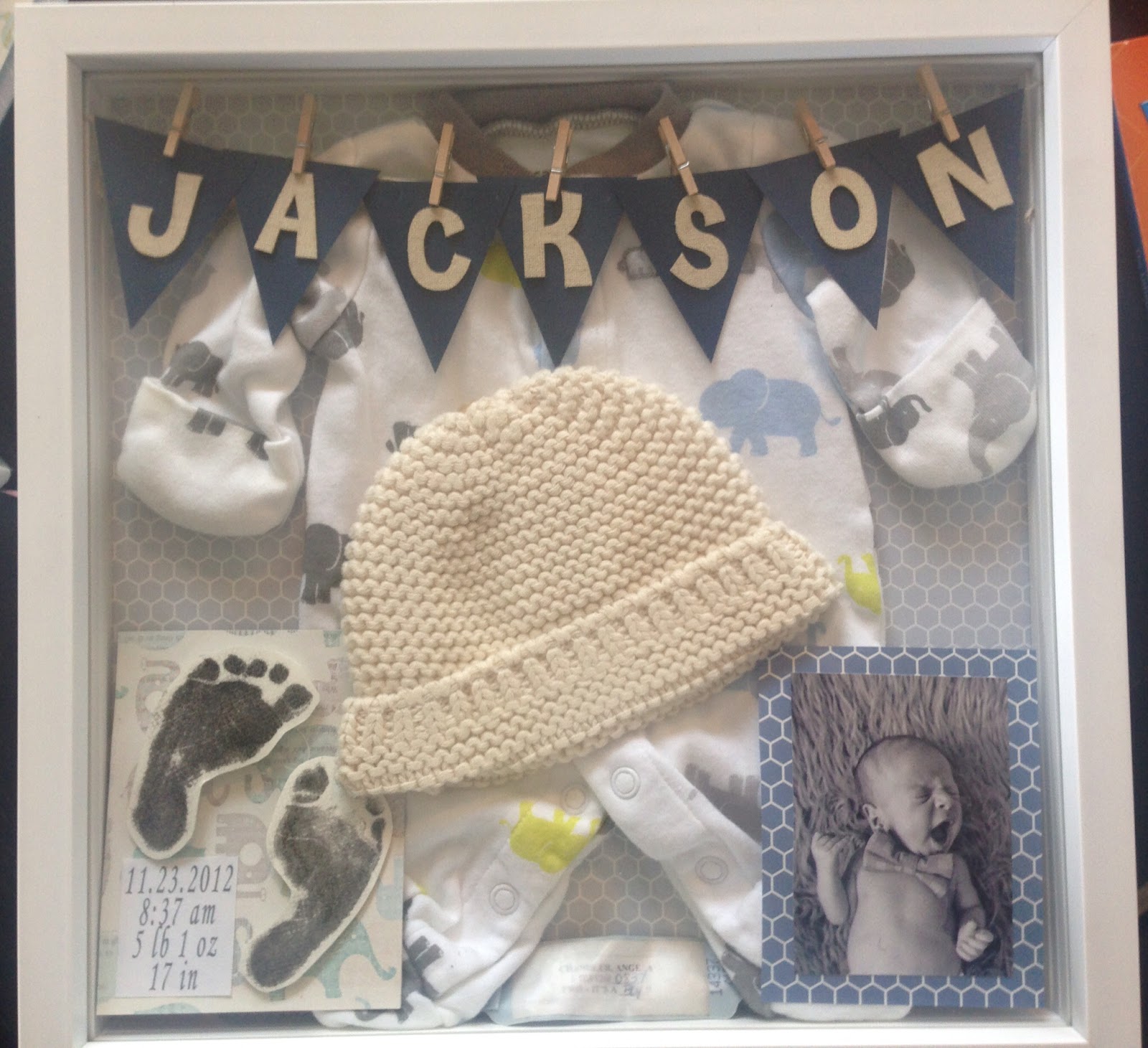 Home Family Life Baby Keepsake Shadow Box