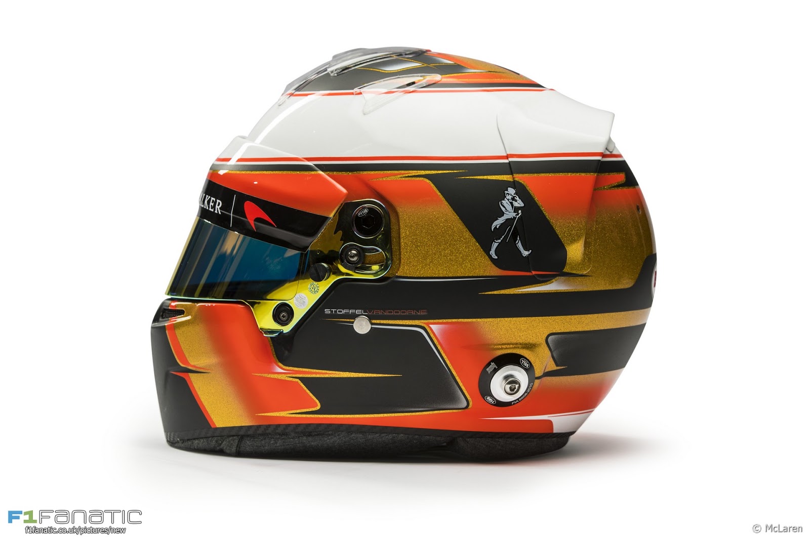 Racing Helmets Garage Bell HP7 S.Vandoorne 2017 by KV Design painted