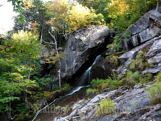 Cascade Brook Falls in Grafton Notch Maine
