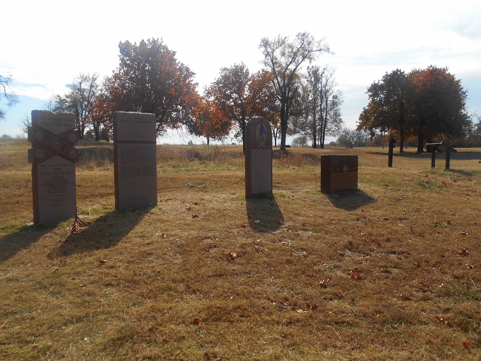 Seeing America with Ken and Shirley Lake Eufuala OK to Fort Cobb State