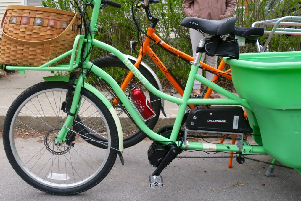 Caleb "Achy Dad" Clark We Decided! Madsen Bucket Bike with 1000w Mid