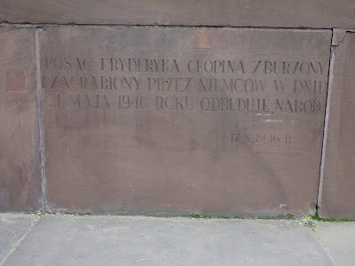 Chopin Monument in Lazienki Park Photo by Maja Trochimczyk