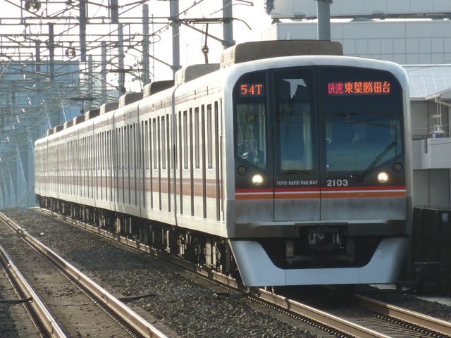東京メトロ東西線　快速　東葉勝田台行き6　東葉高速鉄道2000系