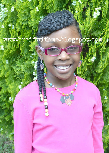 braid with intricate cornrows