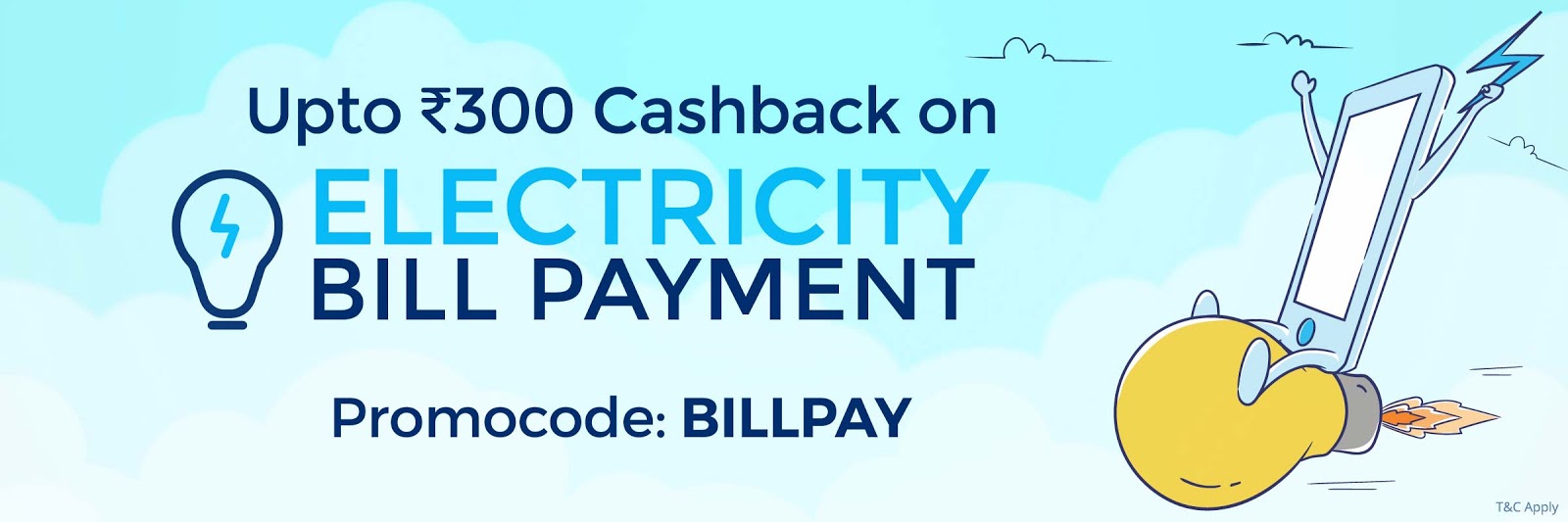 Paytm Electricity Bill Payment Cashback Offers
