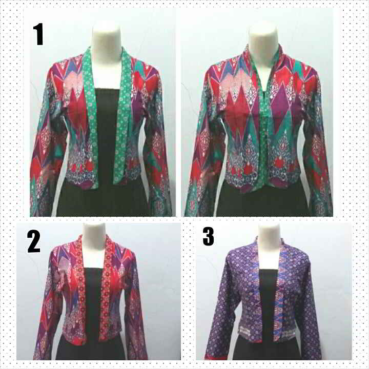 Contoh Baju Batik Atasan Model Bolero Contoh Baju Batik Atasan Model Bolero