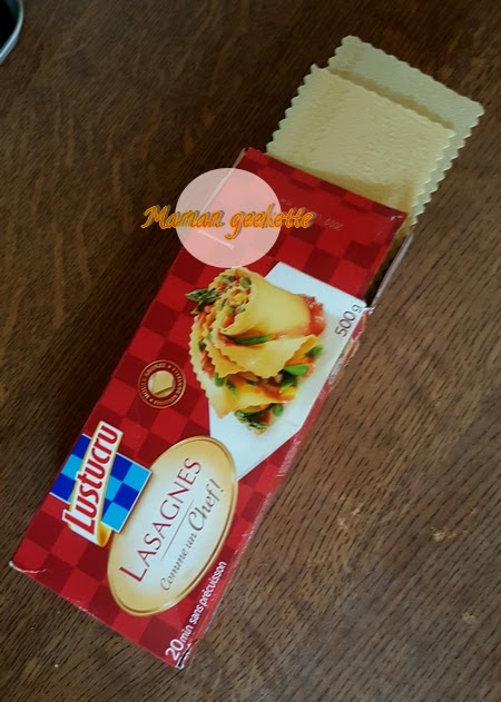 Recette Lasagnes Degustabox Mam N Geekette