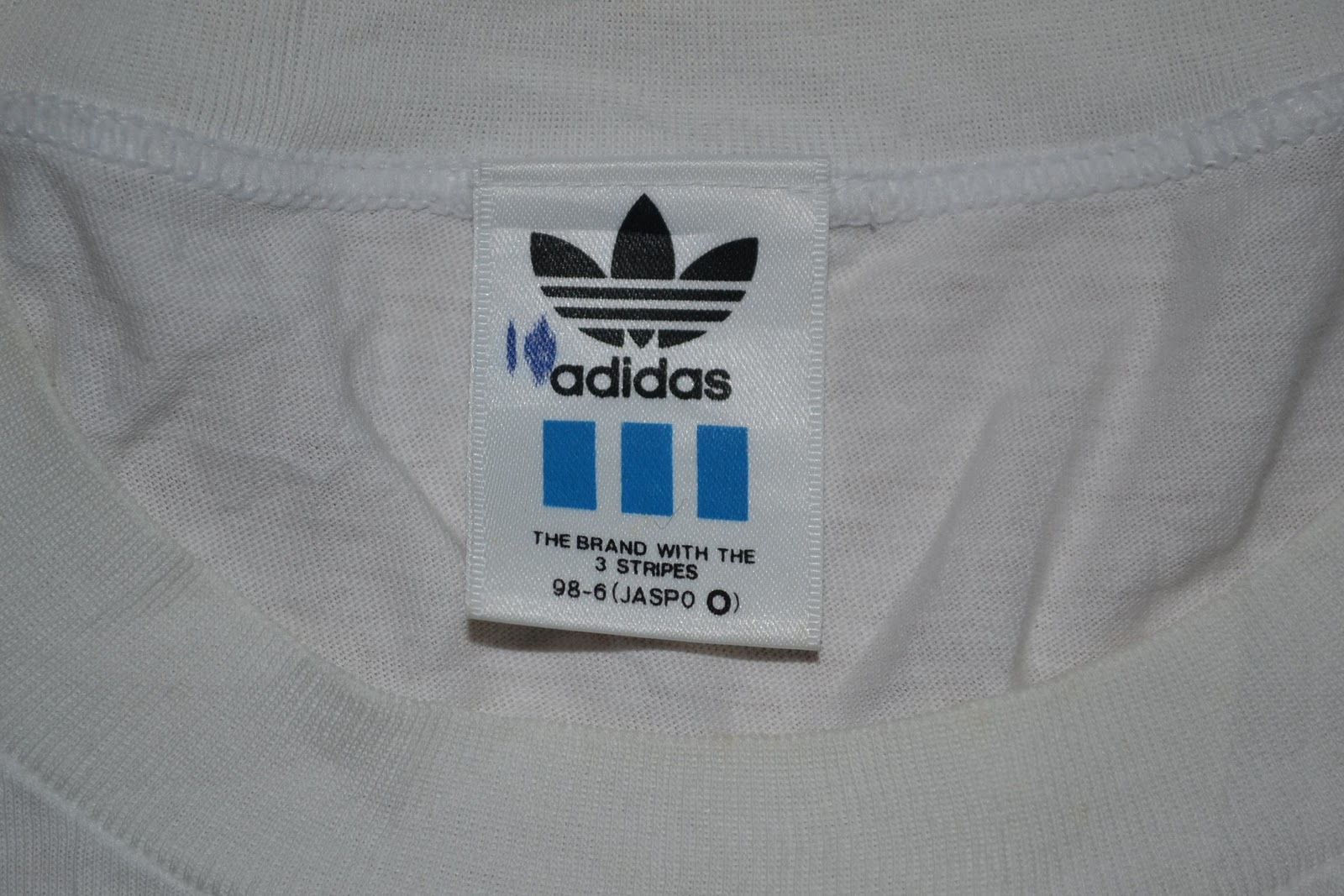 adidas white tag vintage