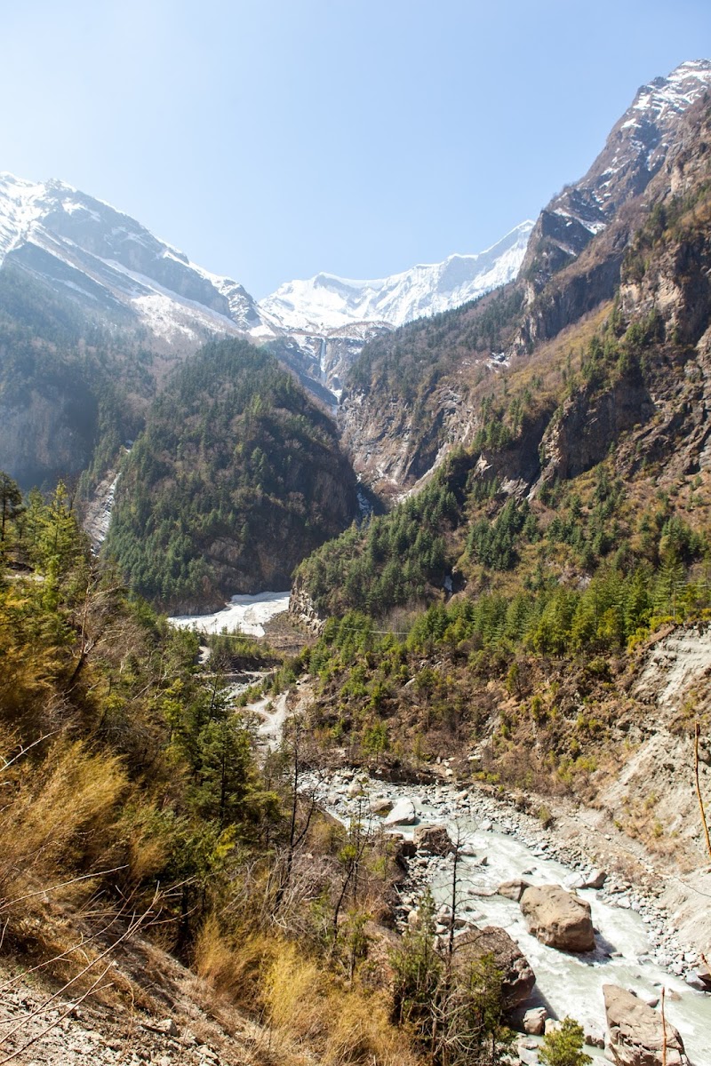 200км по красно-белым черточкам.. Around Annapurna. март-апрель 2017