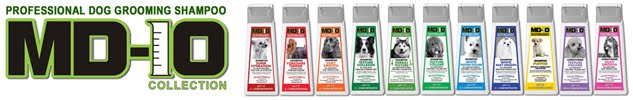 MD10 Top Quality Dog Grooming Shampoo and Conditioner