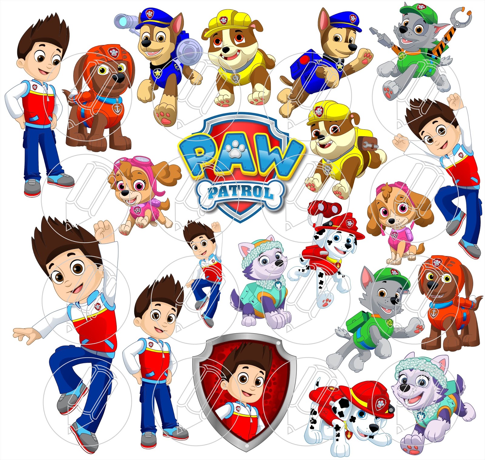 Vendas MR: patrulha canina novos vetores