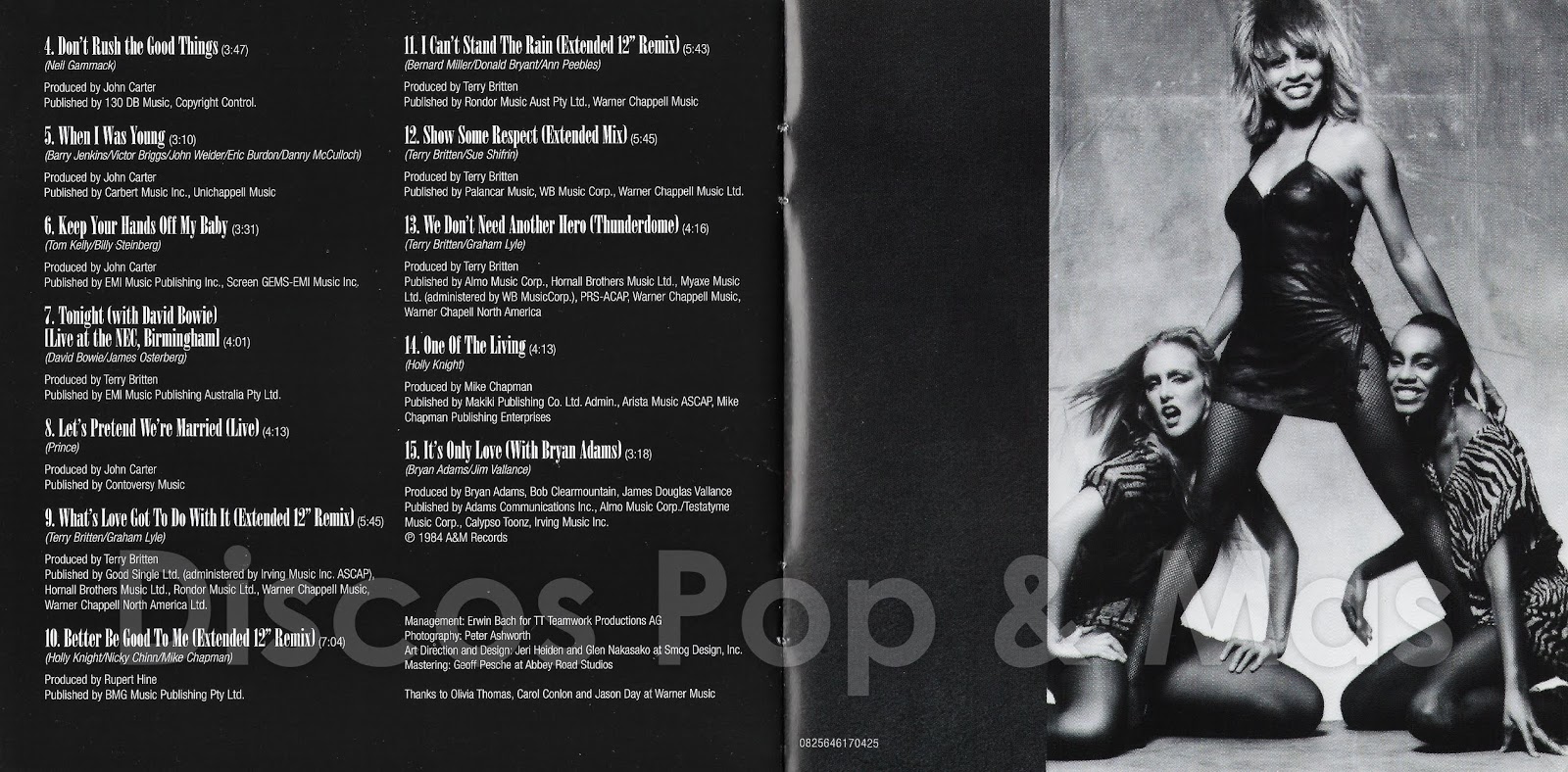 Discos Pop & Mas Tina Turner Private Dancer (30th Anniversary Edition)