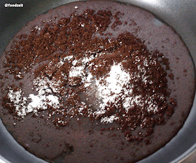 Ingredients in the saucepan Ingredients in the saucepan