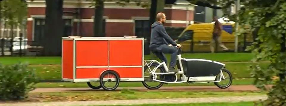 bicycle shopping trailer