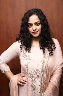 Actress Nithya Menon Stills at Psycho Movie Success Meet Actress Nithya Menon Stills at Psycho Movie Success Meet