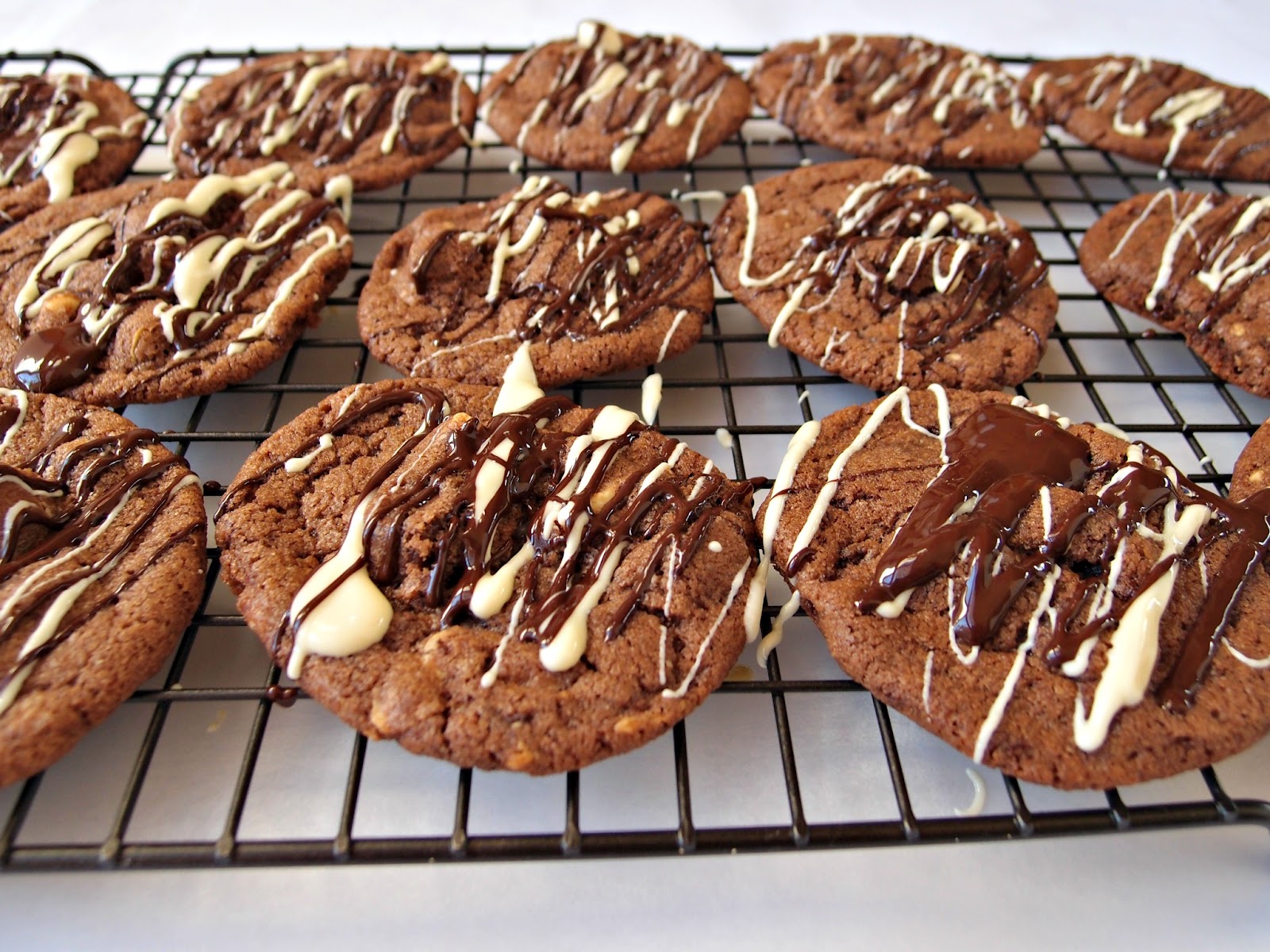 Milk and Honey Triple Chocolate Fudge Cookies