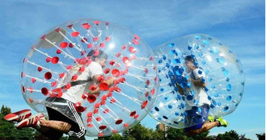 outdoor air bubble ball