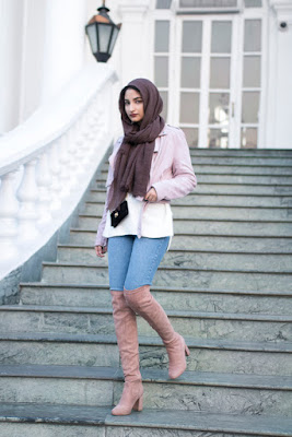 cara memakai hijab pashmina simple dan modis