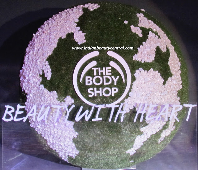 Indian Beauty Central IBC Exclusive Pics of The Body Shop's launch of Beauty with Heart ,sneak