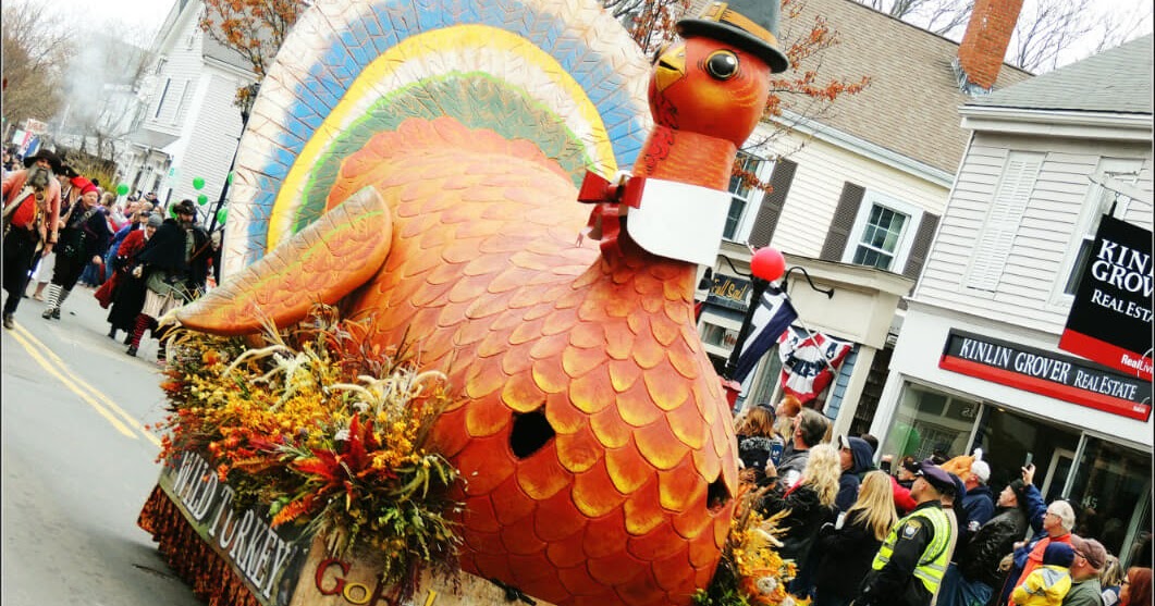 Desfile de Acción de Gracias en Plymouth, Massachusetts